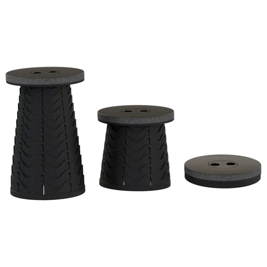 Green Lion 2-in-1 Foldable Table and Stool configurations