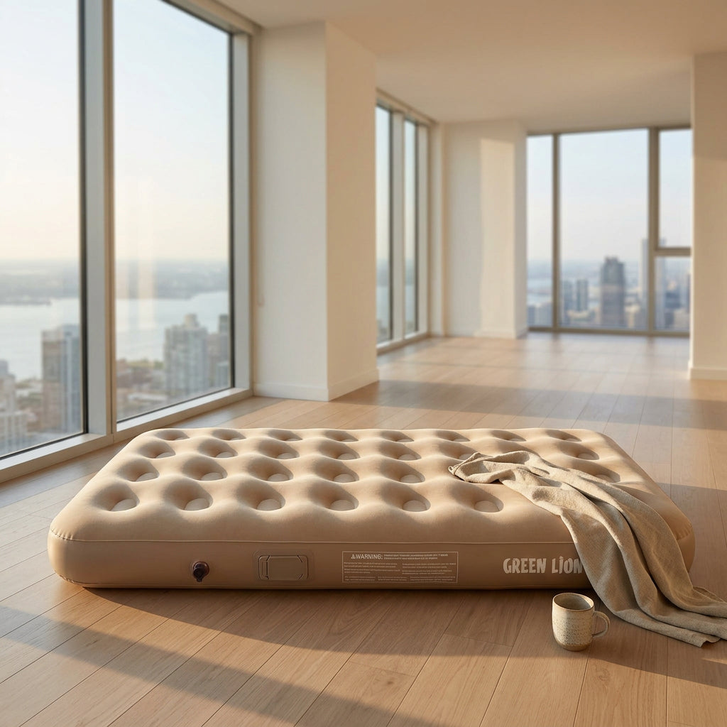 Green Lion GMT-190 Automatic Inflatable Mattress Beige