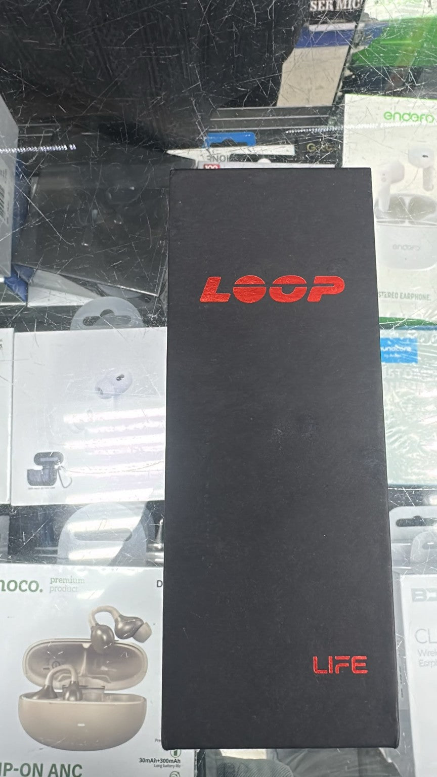LOOP LIFE Wearable Wellness Band – Black