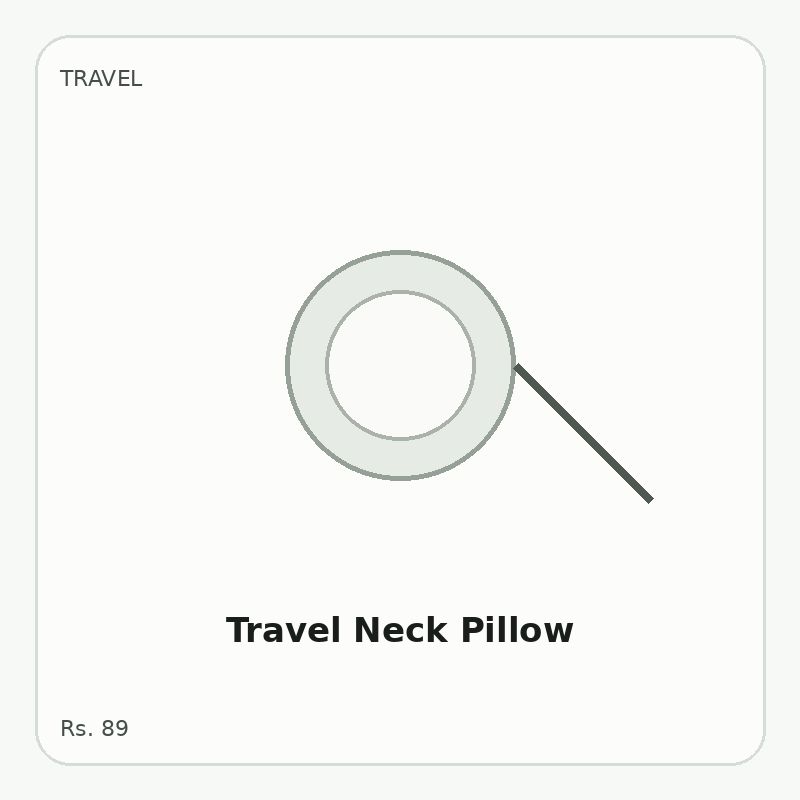 Travel Neck Pillow