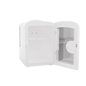 Green Lion GMF-65 4L mini fridge white, door open