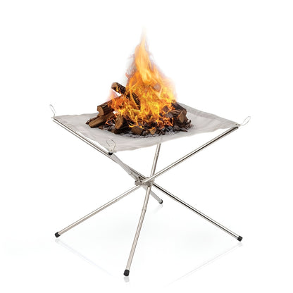 Green Lion Portable Bonfire Stainless Steel Stand
