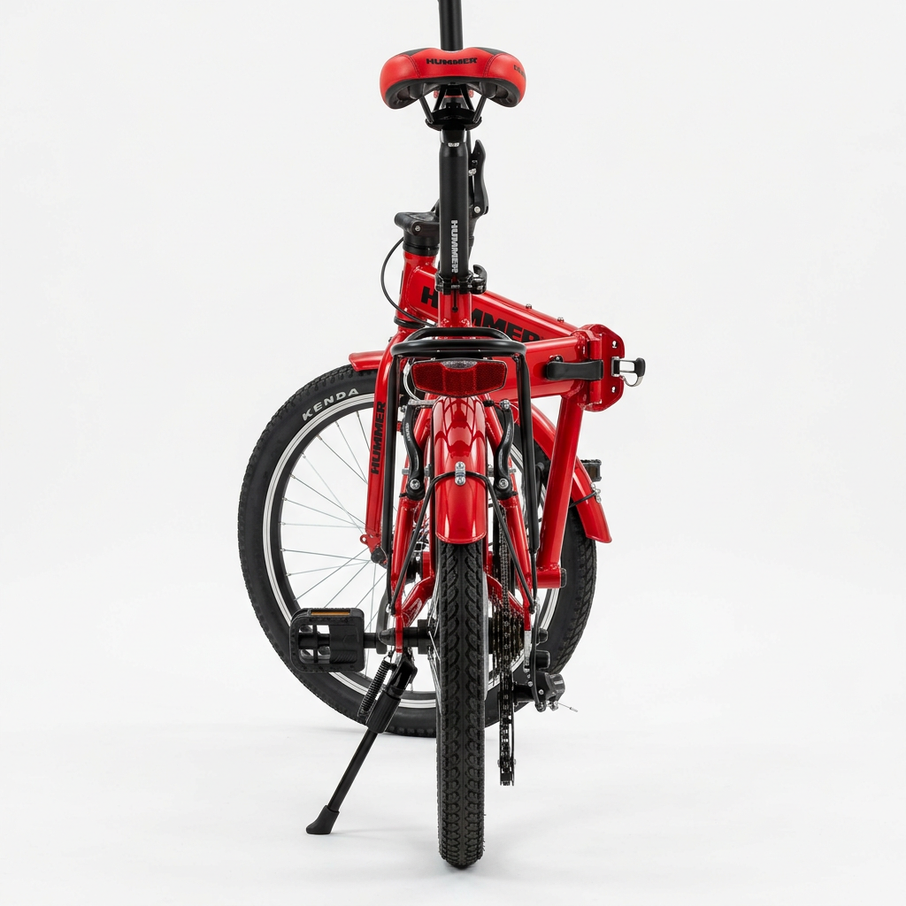 HUMMER Folding Bicycle 20-inch – Red