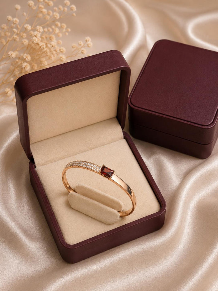 Elegant Rose Gold Bracelet Gift Set