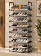 Multi-tier shoe rack organizer