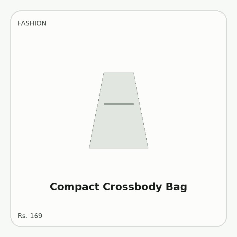 Compact Crossbody Bag