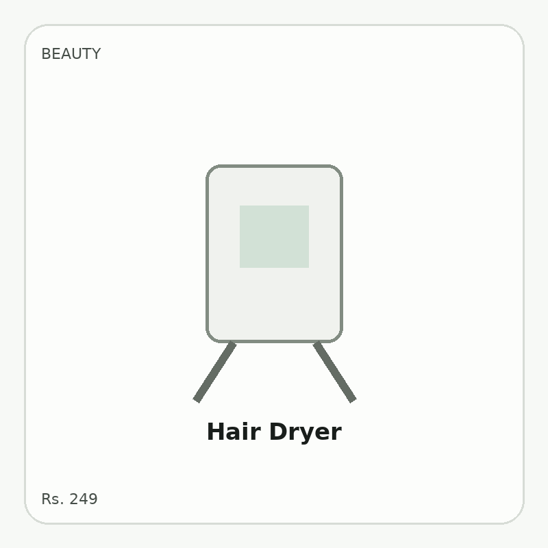 Hair Dryer