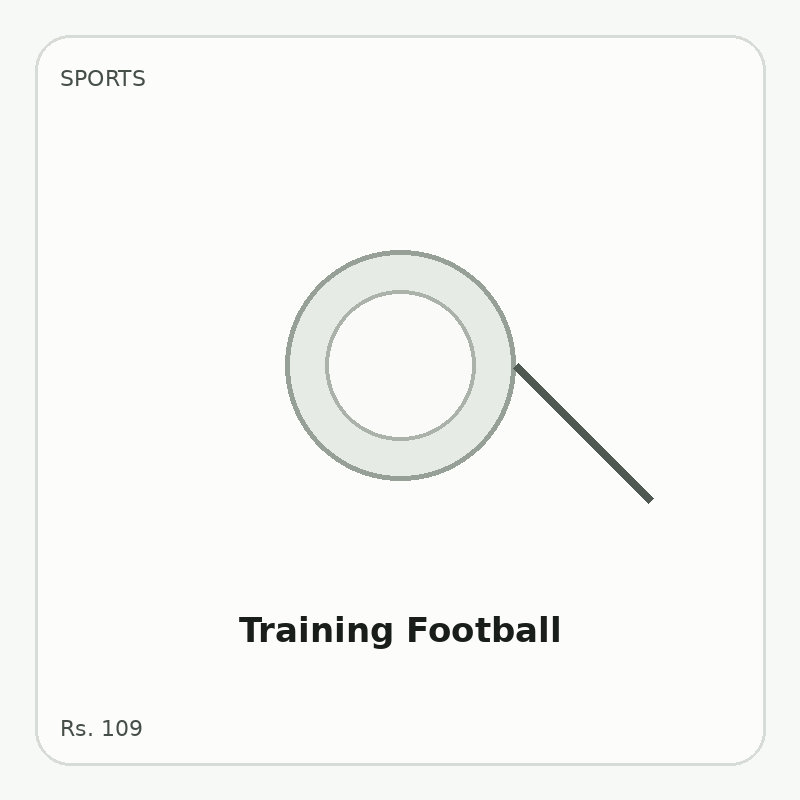 Training Football