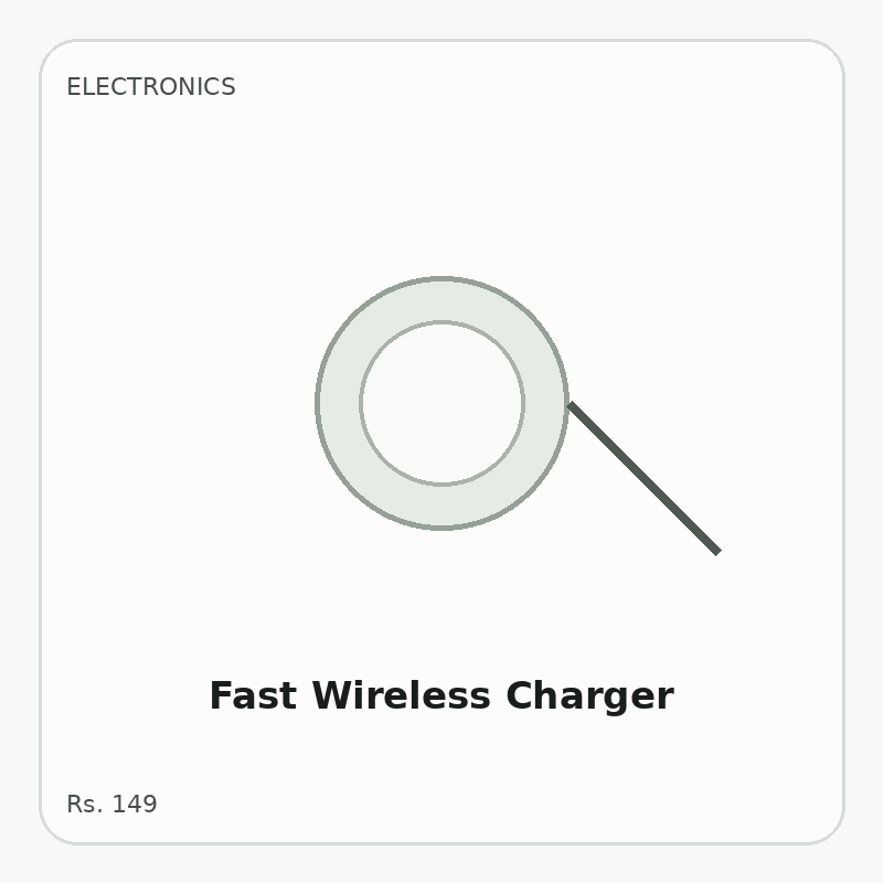 Fast Wireless Charger
