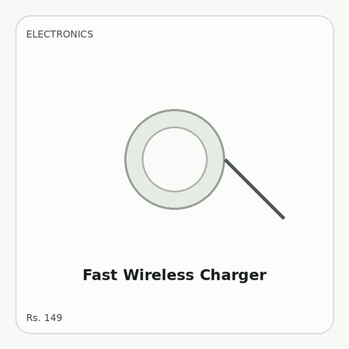 Fast Wireless Charger