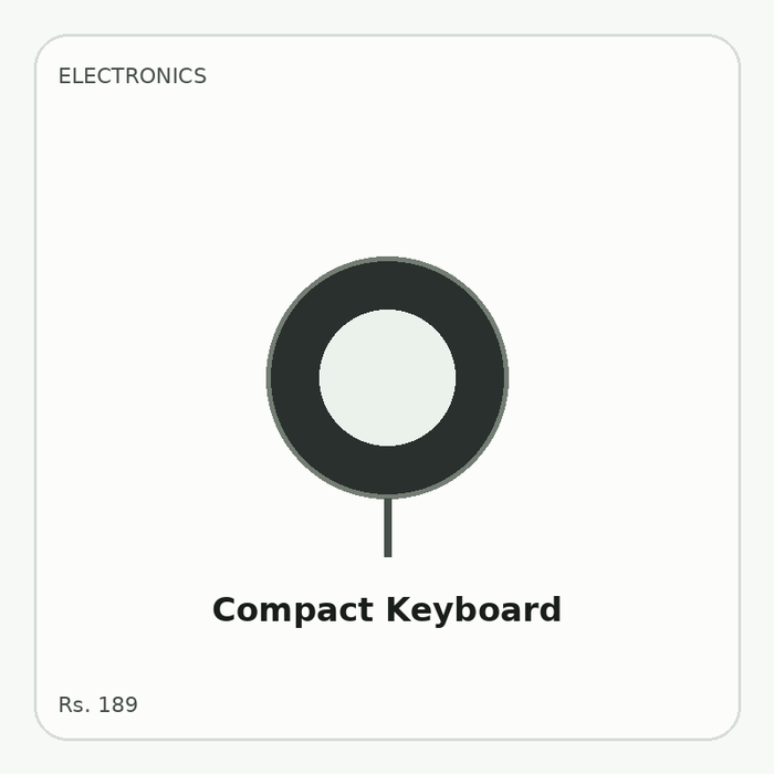 Compact Keyboard