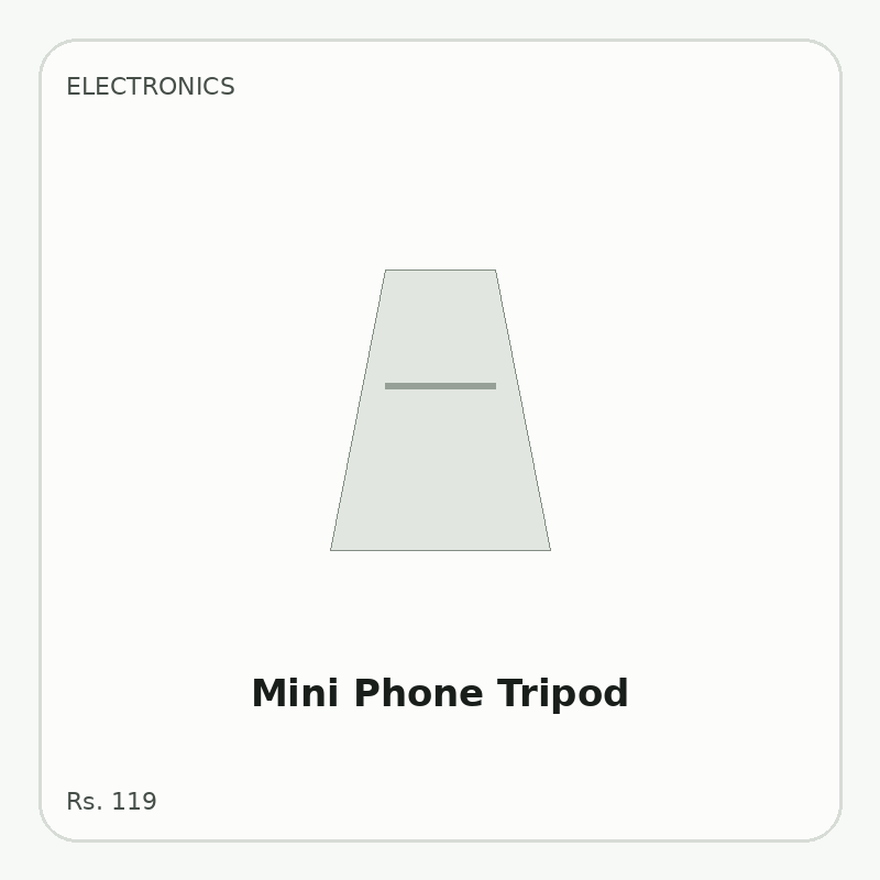Mini Phone Tripod