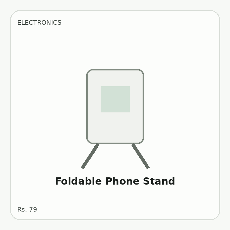 Foldable Phone Stand