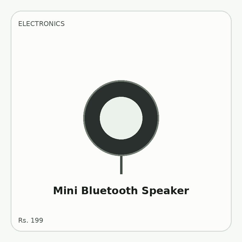 Mini Bluetooth Speaker