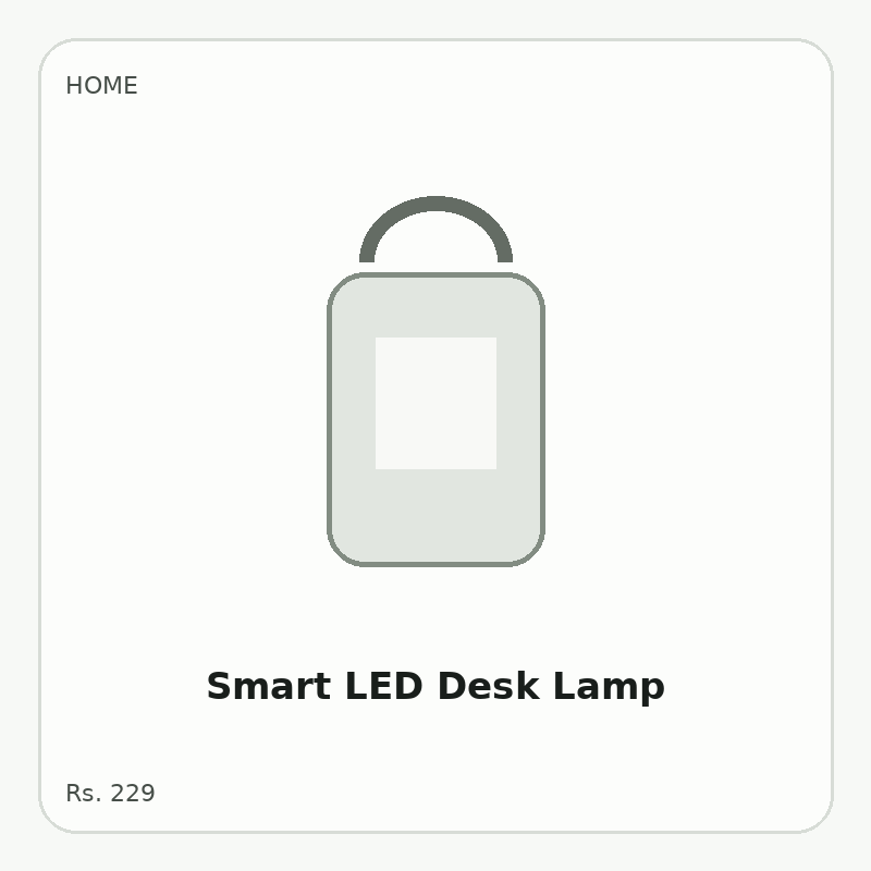 Smart LED Desk Lamp