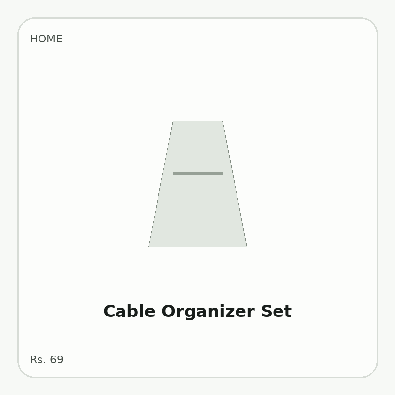 Cable Organizer Set