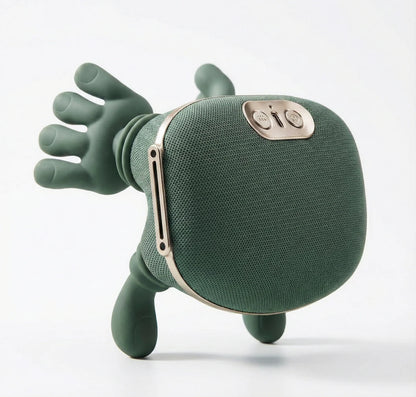 Portable Hand-Style Neck & Shoulder Massager – Rechargeable, USB Charging (Green)